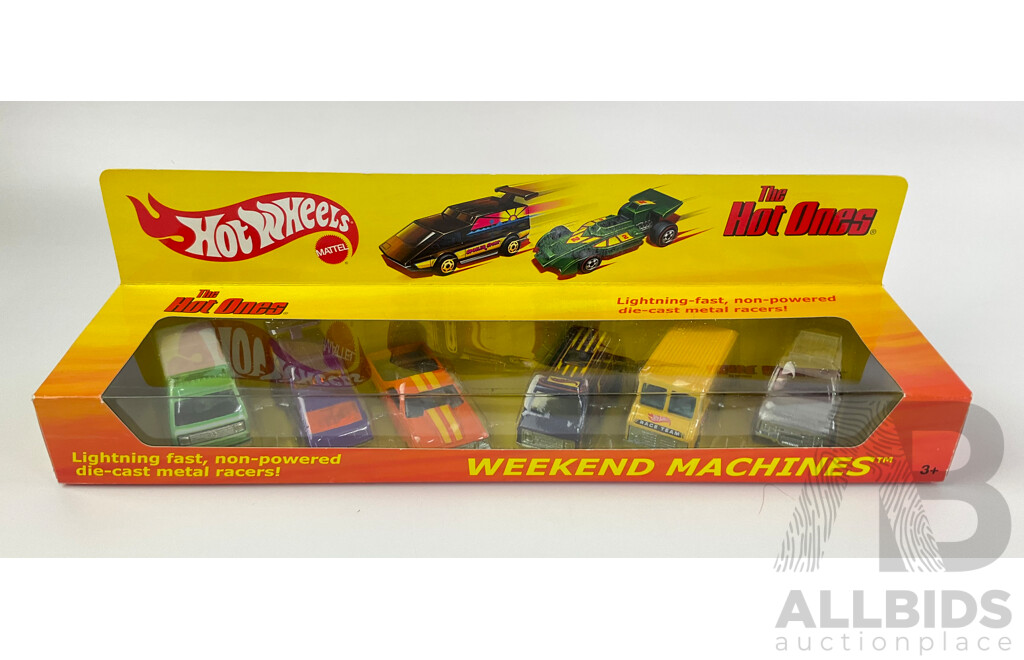 Hot Wheels 'The Hot Ones' Weekend Machines in Sealed Packaging