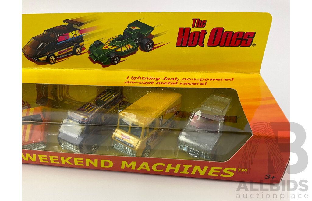 Hot Wheels 'The Hot Ones' Weekend Machines in Sealed Packaging