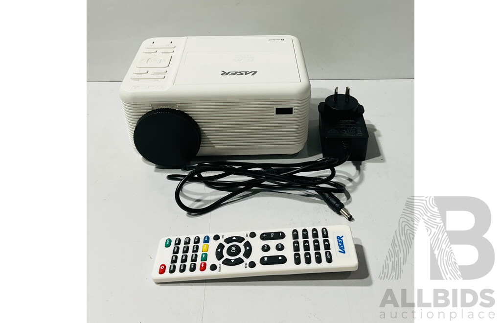 Laser DVD Video Projector with Remote