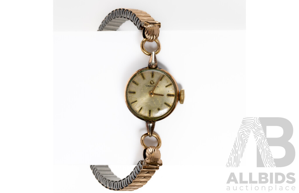 Certina Vintage Petite Ladies Watch, 12mm, 0804 012, with Original Presentation Box