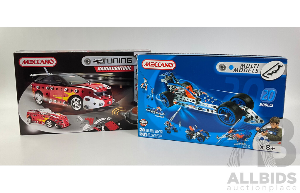 Meccano Tuning Radio Controlled 6952 and Multimodels 6520