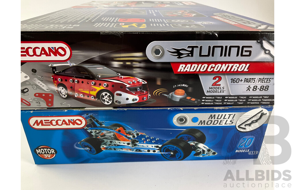 Meccano Tuning Radio Controlled 6952 and Multimodels 6520