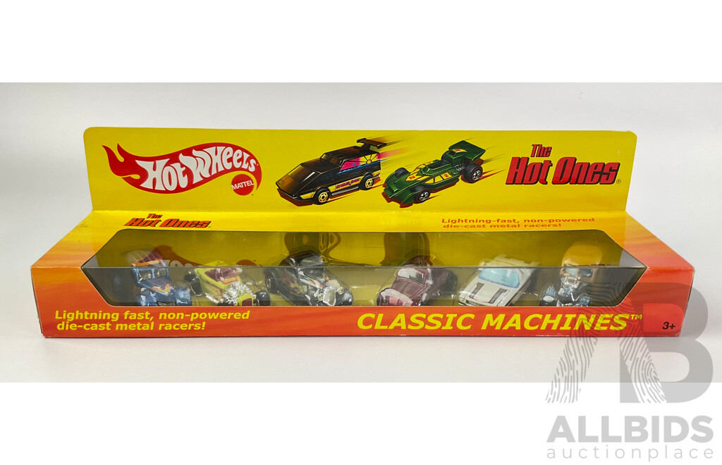 Hot Wheels 'The Hot Ones' Classic Machines in Sealed Packaging