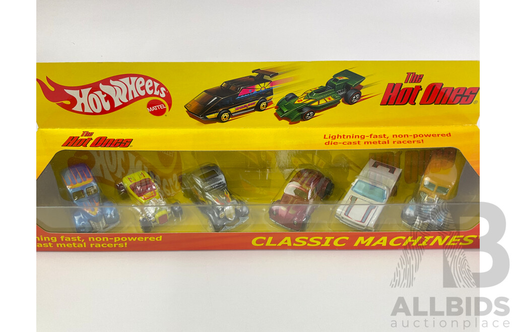 Hot Wheels 'The Hot Ones' Classic Machines in Sealed Packaging