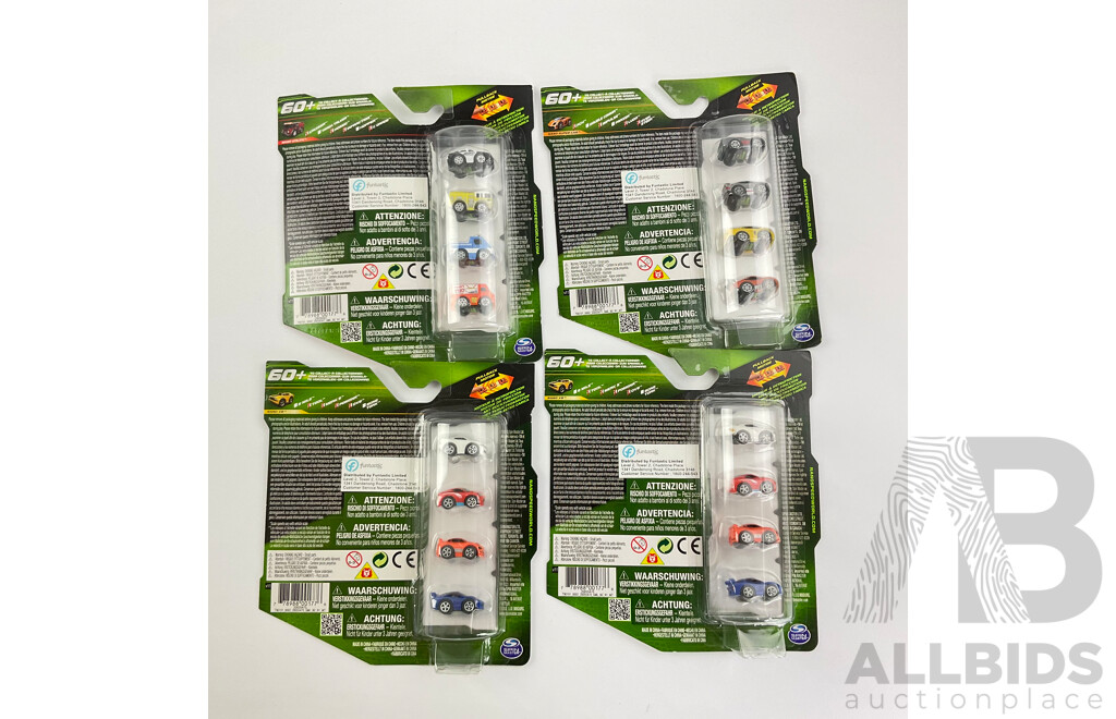 X Concepts Nano Speed Boxed Vehicles Including Nano Utility, Nano V8, Nano Super Car with Loose Cars Including Hot Wheels
