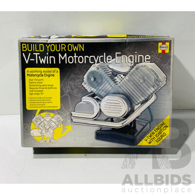 Haynes Build Your Own V-twin Motorcycle Engine in Original Packaging