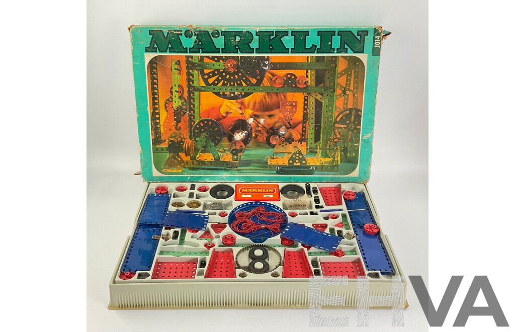 Vintage Marklin Metal Building Set 1014
