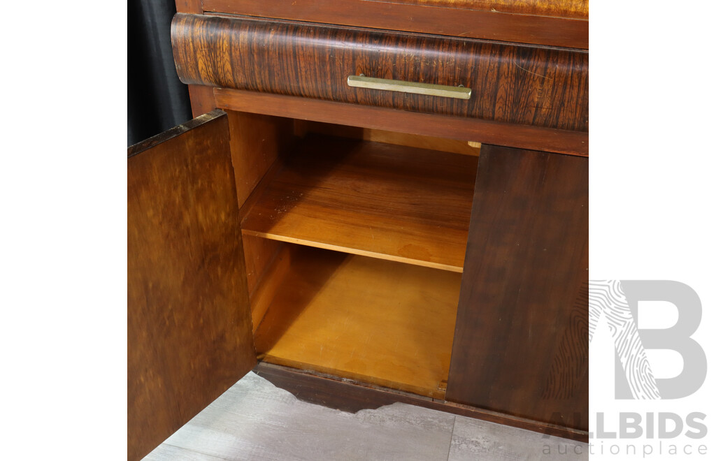 Art Deco Veneered Sideboard