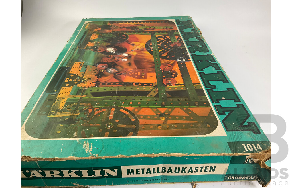 Vintage Marklin Metal Building Set 1014