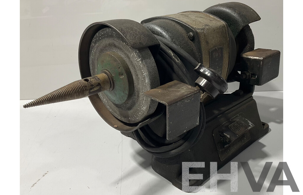 Vintage GMF 6” Bench Grinder