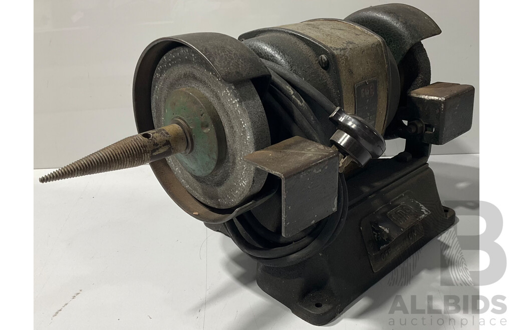 Vintage GMF 6” Bench Grinder