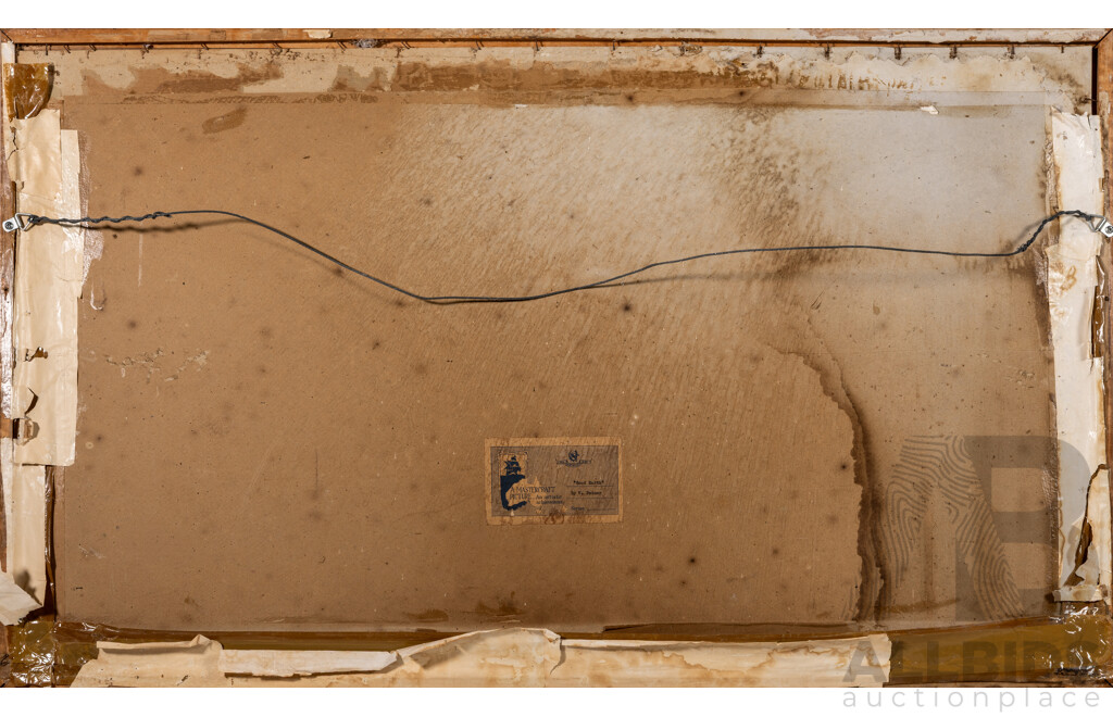 Werner Piener, (20th Century, German, 1897-1984), Good Earth (1933), Almost Antique Colour Reproduction Print From 1935 After Original, 58 x 95 cm