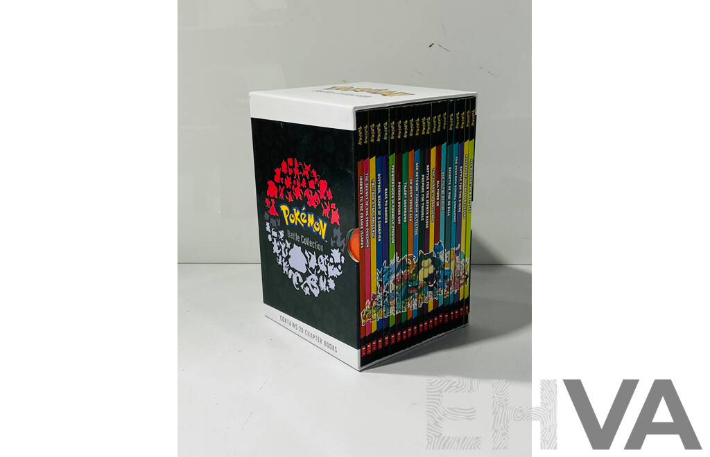 Pokemon Battle Collection 20 Softcover Volumes in Slip Case