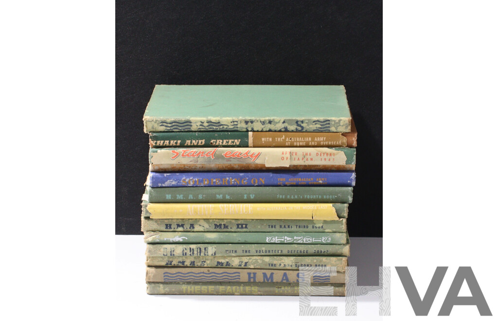 Collection Australian War Memorial and Other Publications Regarding Australians WWII Experience