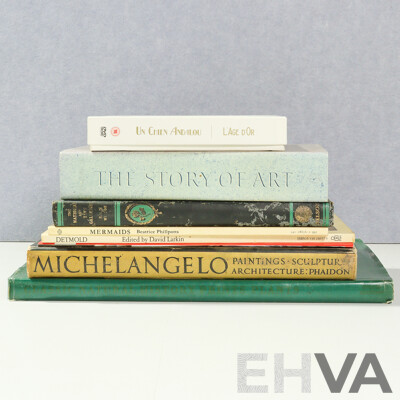 Collection Books Regarding International Art and Artists