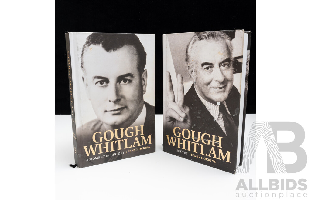 Gough Whitlam the Definitive Biography, Jenny Hocking, Miegunyah Press, 2014, Hardcovers in Slip Case