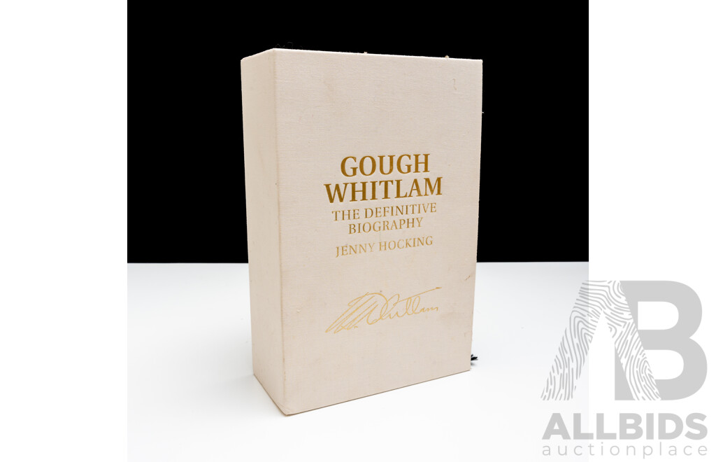 Gough Whitlam the Definitive Biography, Jenny Hocking, Miegunyah Press, 2014, Hardcovers in Slip Case