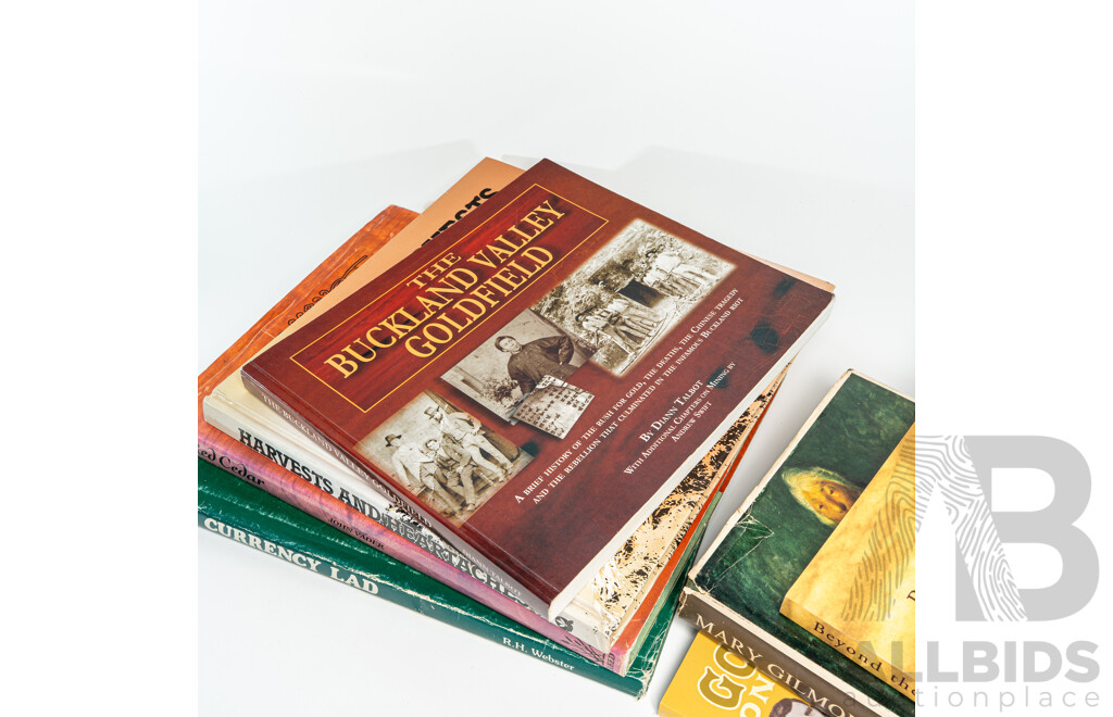 Collection Eight Books Relating to Australian Local History