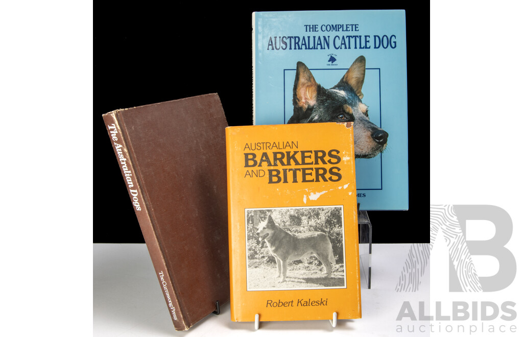 Collection of Books Relating to Australian Dog Breeds