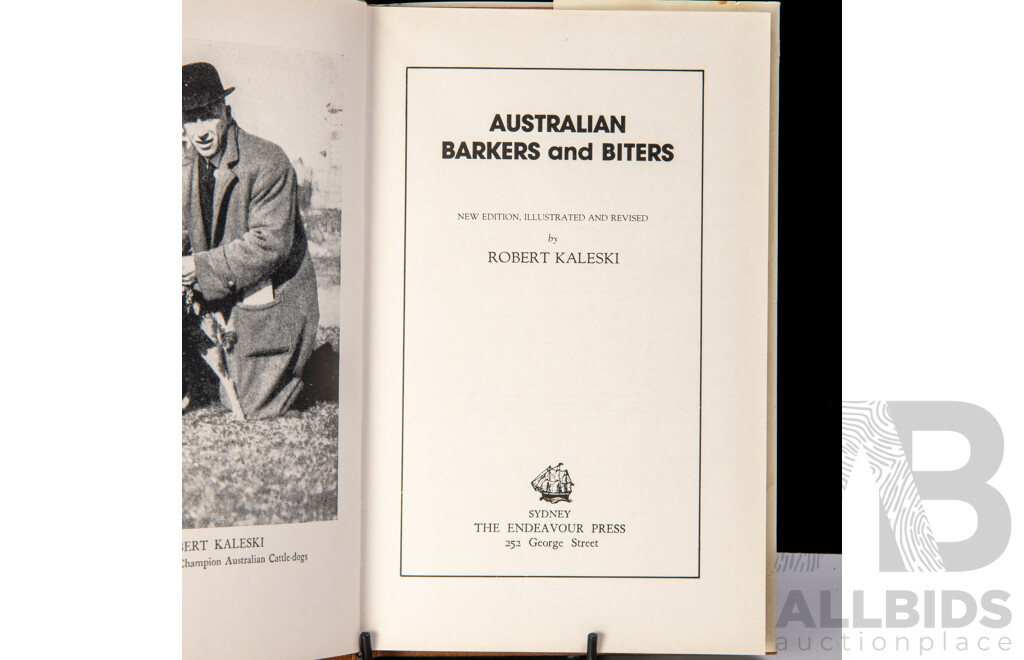 Collection of Books Relating to Australian Dog Breeds