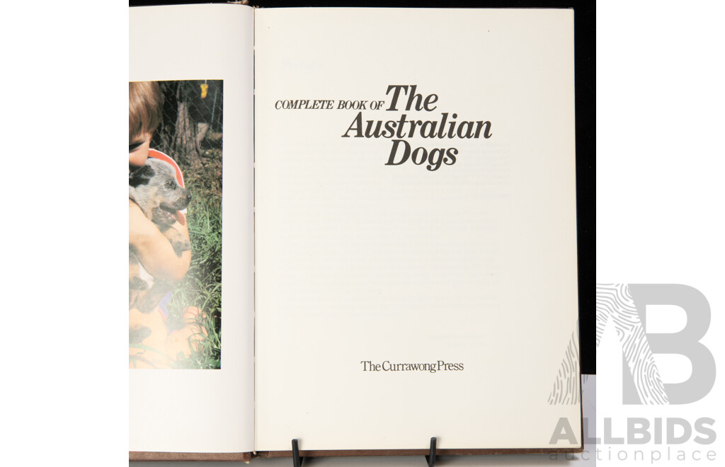 Collection of Books Relating to Australian Dog Breeds
