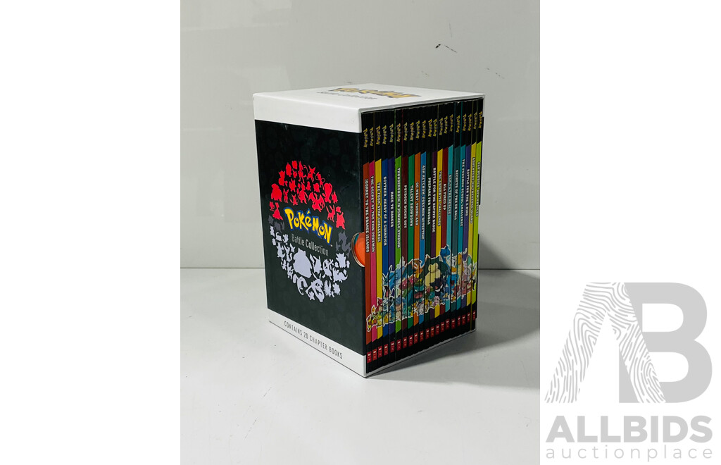 Pokemon Battle Collection 20 Softcover Volumes in Slip Case