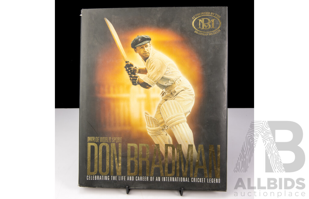 Collection Books Relating to Cricket Including First Edition the Basin, Signed by Both Authors, and Much More