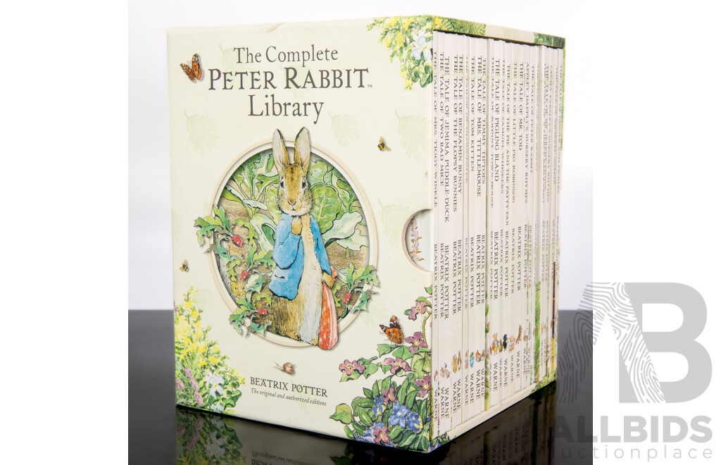 The Complete Peter Rabbit Library, Beatrix Potter, Frederick Warne, 2007, Softcovers in Slip Case