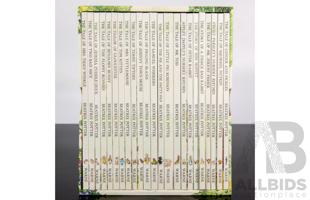 The Complete Peter Rabbit Library, Beatrix Potter, Frederick Warne, 2007, Softcovers in Slip Case