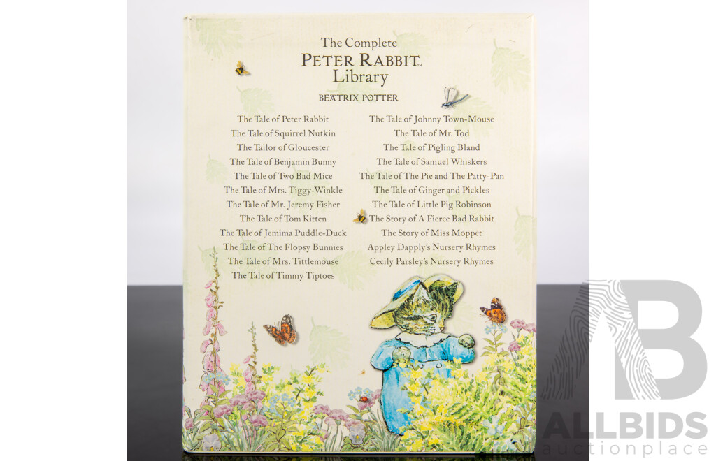 The Complete Peter Rabbit Library, Beatrix Potter, Frederick Warne, 2007, Softcovers in Slip Case