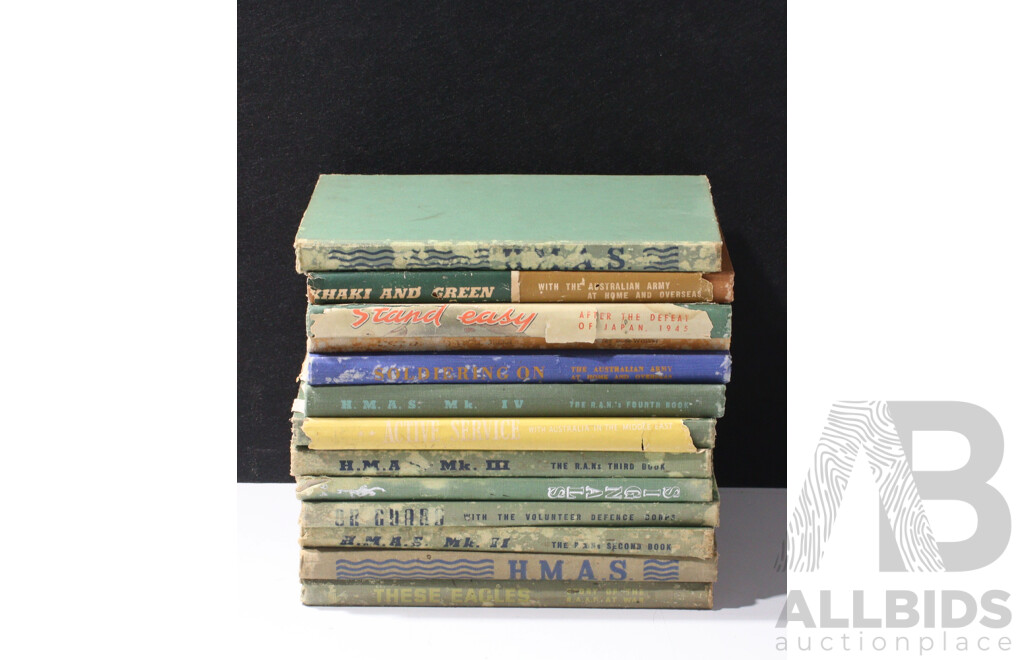 Collection Australian War Memorial and Other Publications Regarding Australians WWII Experience