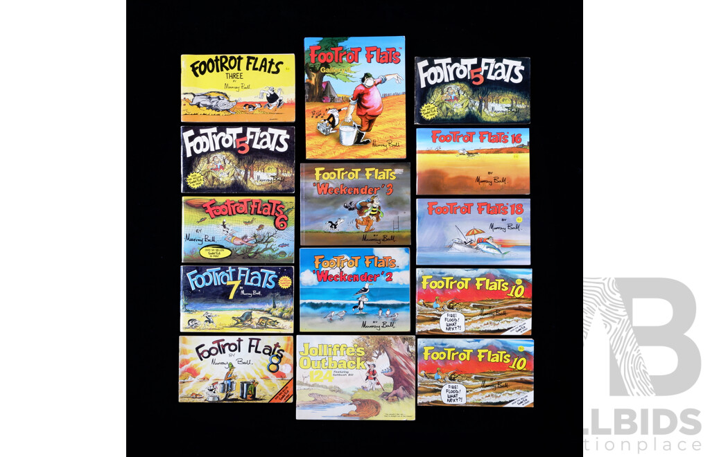 Collection 14 Footrot Flats by Murray Ball Books, Soft Covers