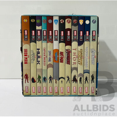 Marvel Studios, the First Ten Years, Anniversary Collection, 12 Volume Set in Slip Case, 2018