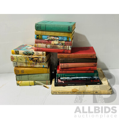 Collection Chiuldrens Books Including Enid Blyton, L M Montgomery, Biggles and More