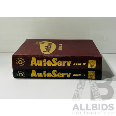 Book 4 & Book 5, AutoServ, Scientific Publications, Hardcovers