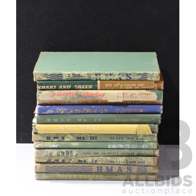 Collection Australian War Memorial and Other Publications Regarding Australians WWII Experience