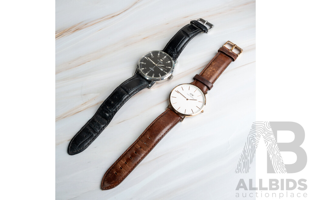 Hilfiger Mens Dress Watch & DW Daniel Wellington Mens Dress Watch