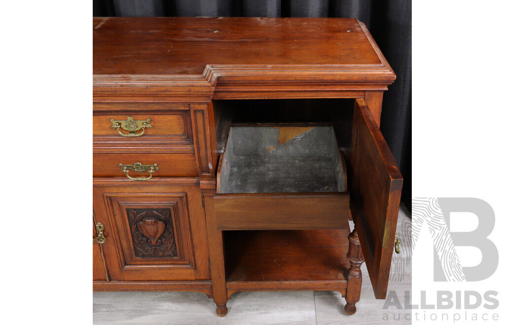 Victorian Mahogany Sideboard
