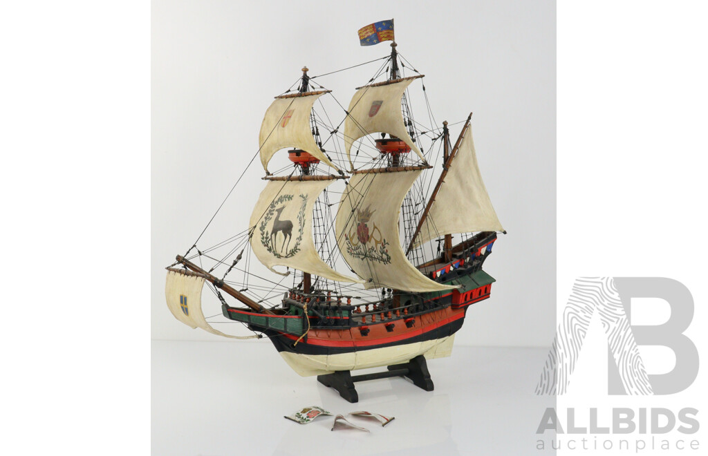 Large Composite Model of a 19th Century Frigate