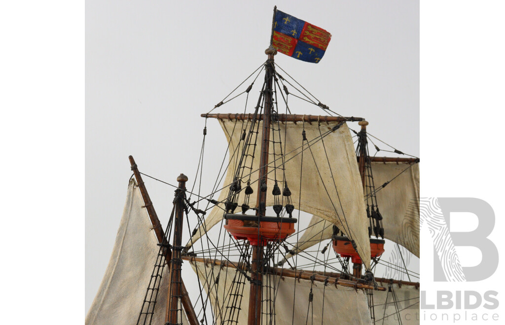 Large Composite Model of a 19th Century Frigate