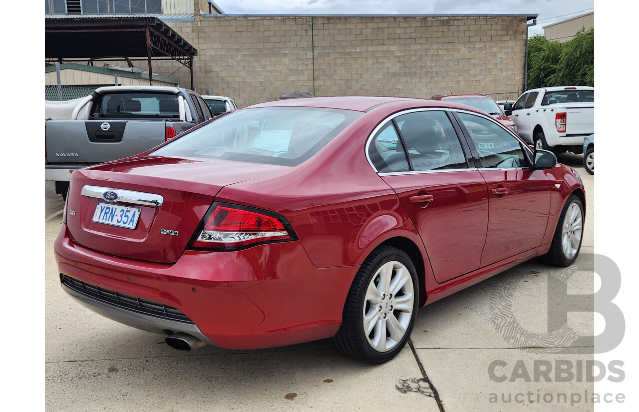 3/2010 Ford G6 Limited Edition FG 4d Sedan Red 4.0L