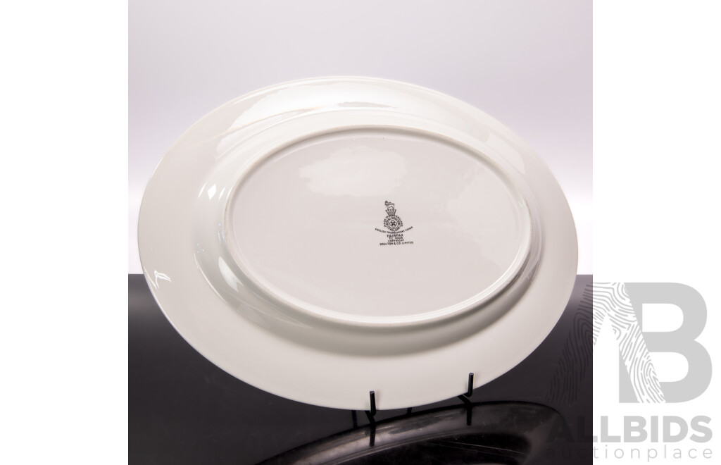 Royal Doulton Porcelain Serving Platter in Fairfax Pattern
