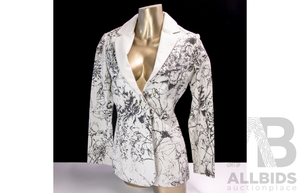 Retro Armani Collezioni Summer Jacket with Funky Design