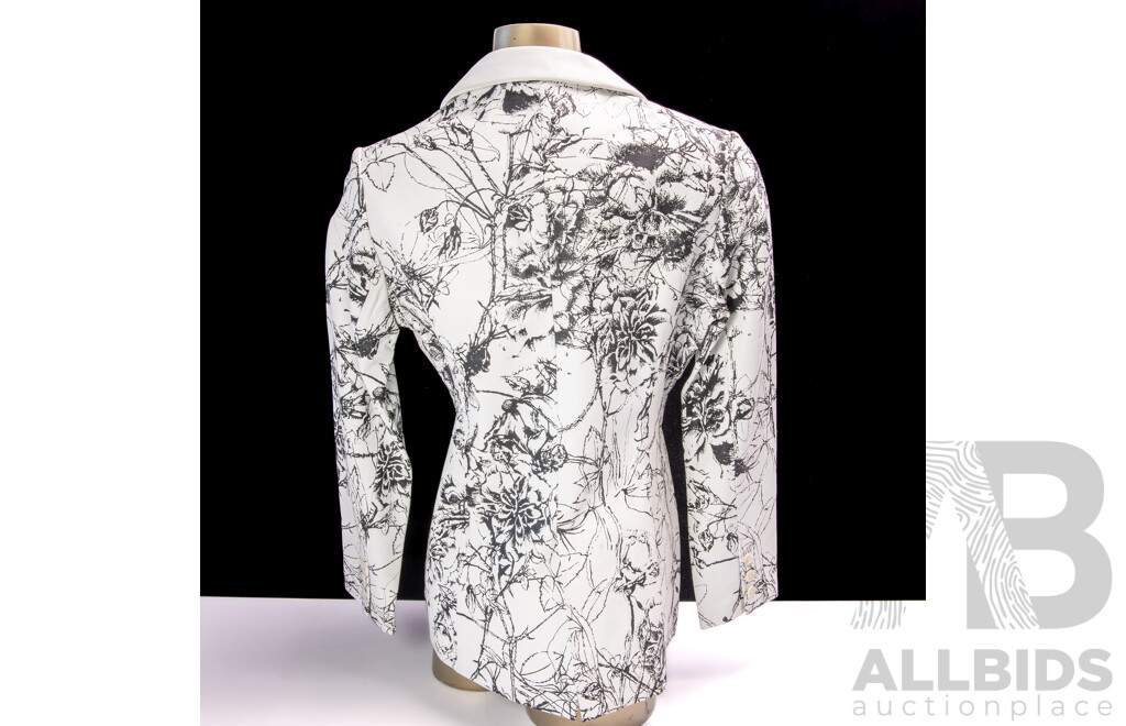 Retro Armani Collezioni Summer Jacket with Funky Design