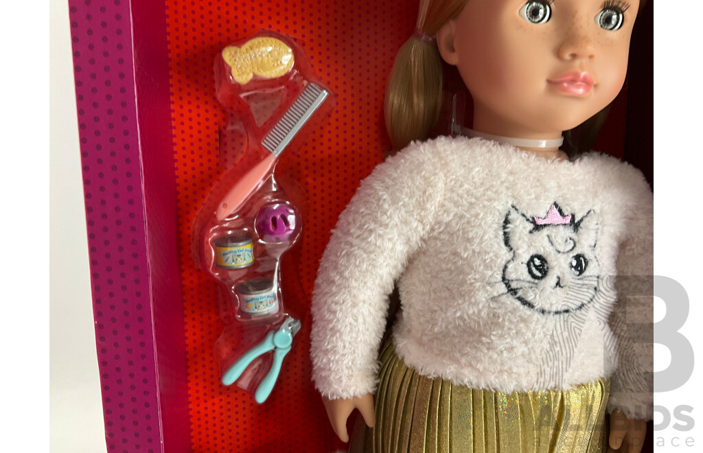 Boxed Our Generation Doll Melena & Mittens