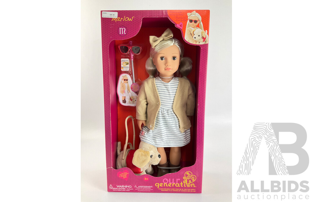 Boxed Our Generation Doll - Marlow