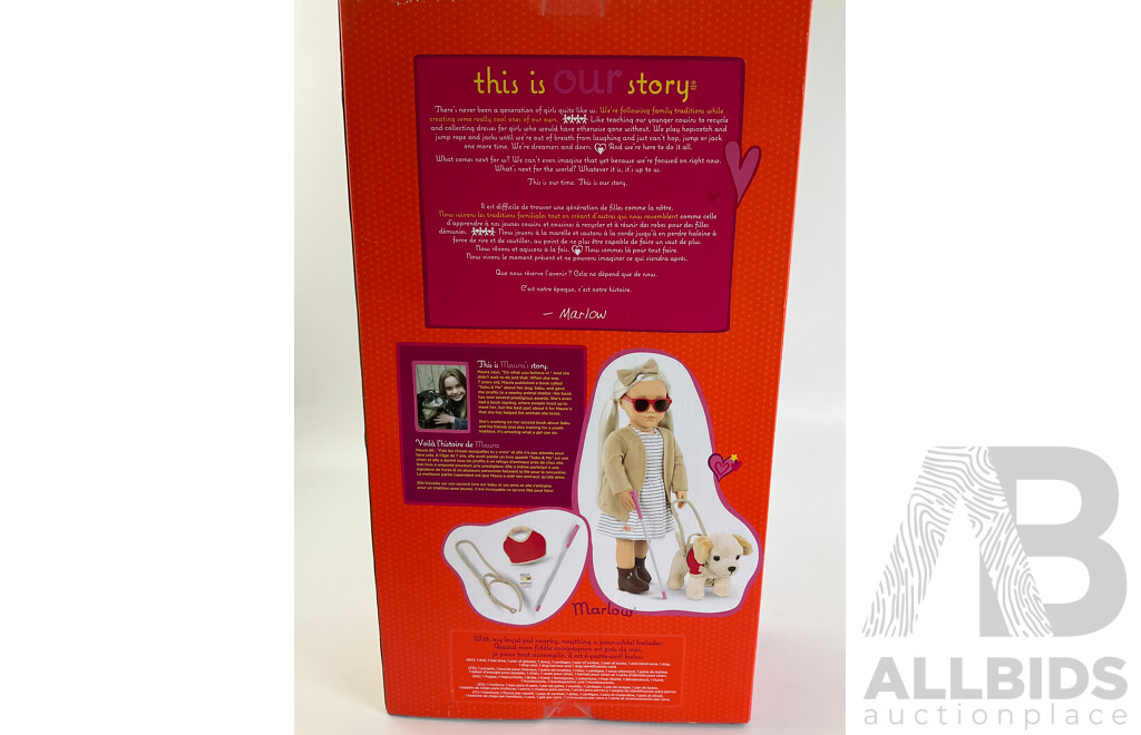 Boxed Our Generation Doll - Marlow