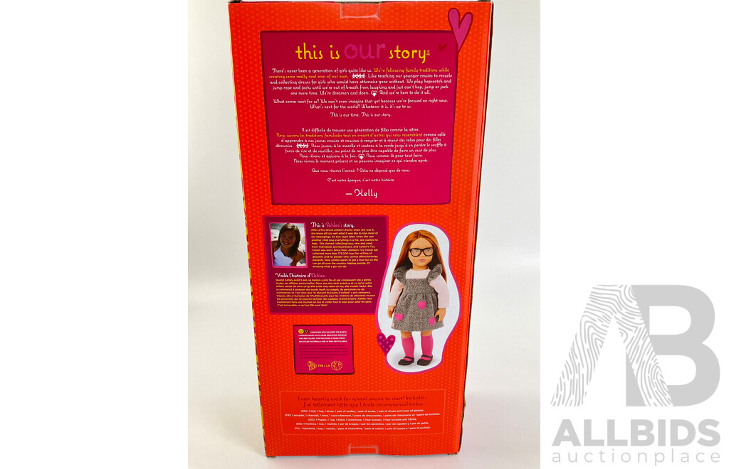 Boxed Our Generation Doll - Kelly