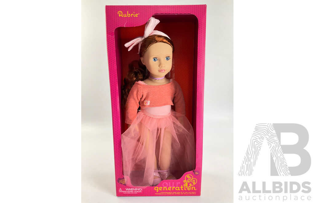 Boxed Our Generation Doll - Aubrie
