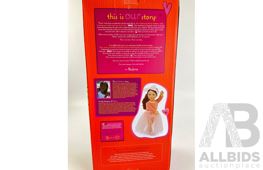 Boxed Our Generation Doll - Aubrie